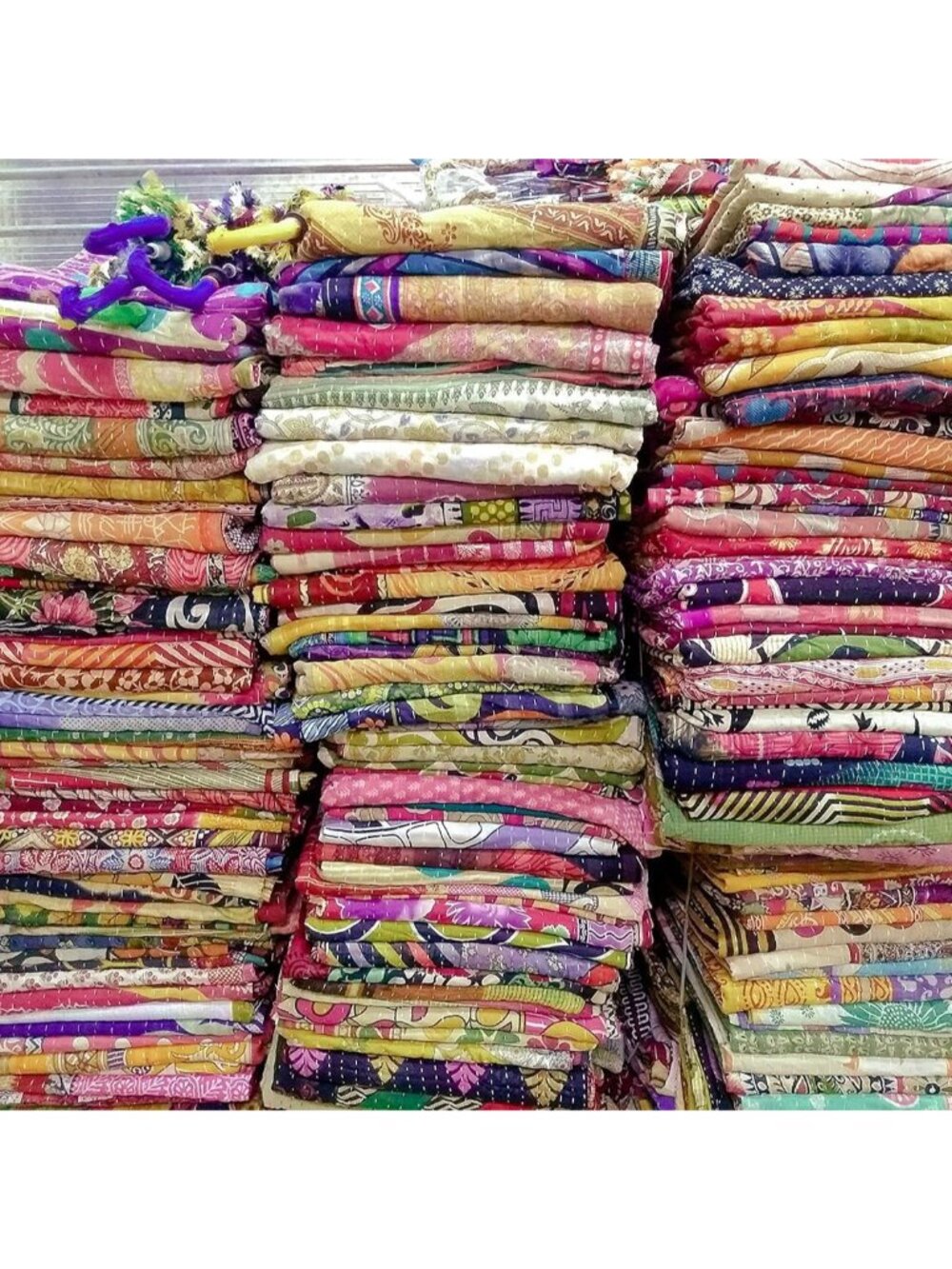 Indian Wholesale Kantha Quilt 1 PCs Tribal Kantha Quilt Vintage Handmade Blanket